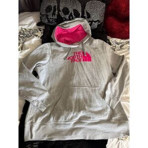 The north face hyvent 550 fur trimmed hooded jacket/coat parka sz small